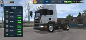 Truck simulator mod apk screenshot 2